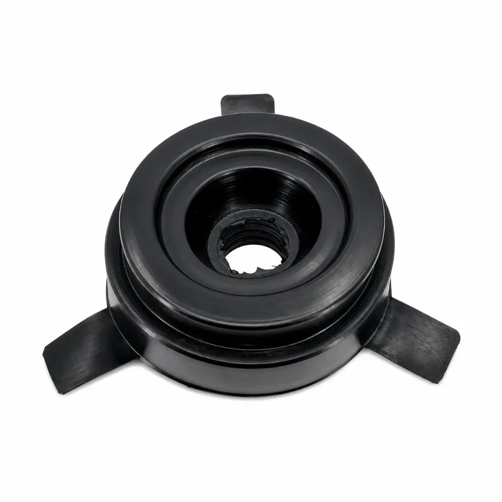 Cubrepolvos Tapa Trasera Faro Universal Negro | Hule Flexible | Ø 90mm exterior / Ø 86mm interior | Altura 33mm | 3 Pestañas | Conversiones LED/HID