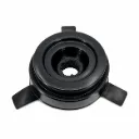 Cubrepolvos Tapa Trasera Faro Universal Negro | Hule Flexible | Ø 90mm exterior / Ø 86mm interior | Altura 33mm | 3 Pestañas | Conversiones LED/HID