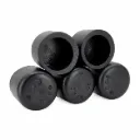 Kit 5 Piezas Tapón de Bomba de Agua 1" (25.4 mm) — Nissan D21 / Pathfinder / 300ZX | Dodge Ram / Dakota / Durango | Ford Ranger | Mazda B4000 | Jeep Grand Cherokee | Chrysler Voyager —  Hule Negro