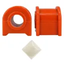 Kit 2 Gomas Barra Estabilizadora Delantera Toyota Avanza 2007-2021 Naranja Poliuretano