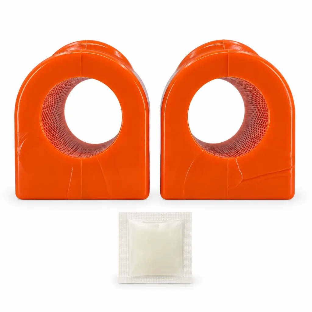 [965-ZBMU15D] kit 2 Gomas Barra Estabilizadora Delantera Ford Mustang 2015-2021 Poliuretano 30mm