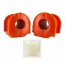 Kit 2 Gomas Barra Estabilizadora Delantera Dodge Verna 18mm