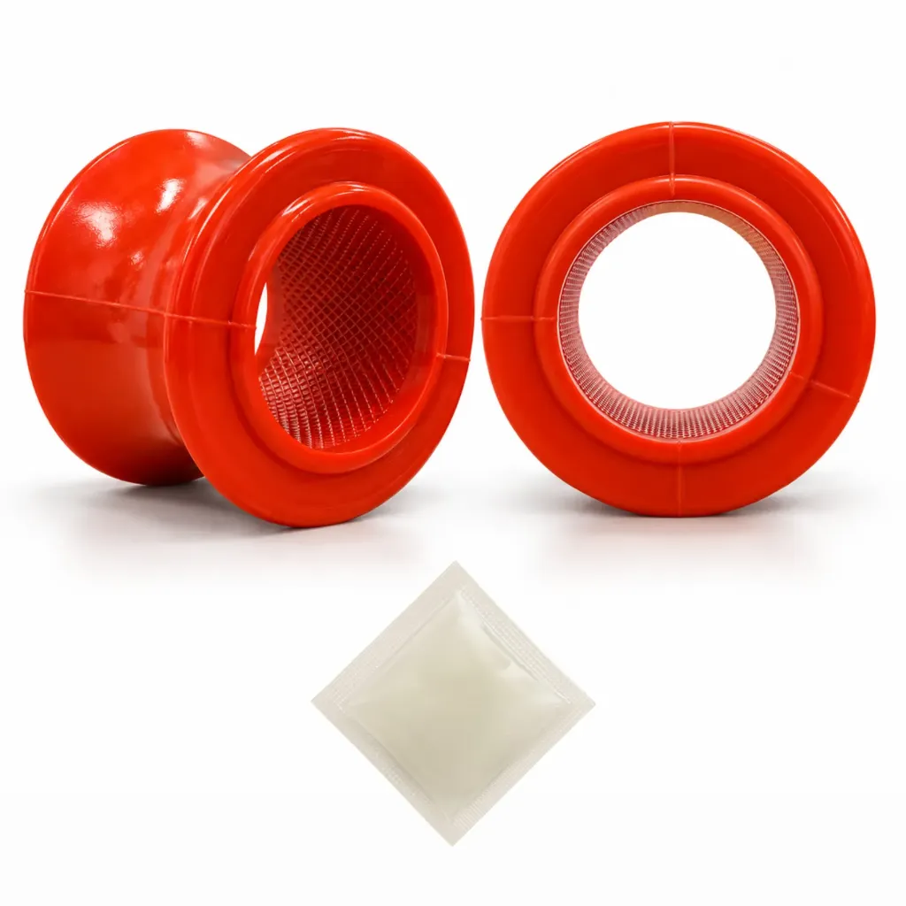 [965-ZBDAK04D] KIT DE 2 GOMAS DE BARRA ESTAB DODGE DURANGO (98-19), DAKOTA (03-04), DURANGO 03  DELANTERA