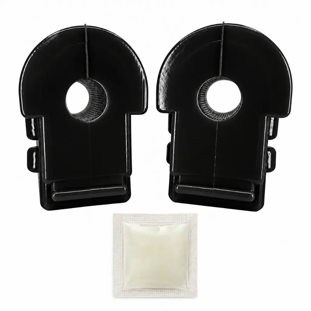 [965-ZBALTR23N] Kit 2 Gomas Barra Estab Trasera Altima Maxima 17mm Negro