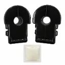 Kit 2 Gomas Barra Estab Trasera Altima Maxima 17mm Negro