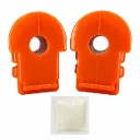 Kit 2 Gomas Barra Estabilizadora Trasera Altima Maxima 17mm