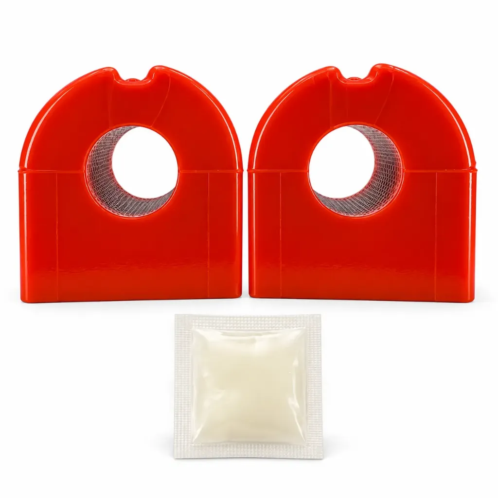 [965-ZBTRANSIT] Kit 2 Gomas BARRA ESTAB FORD TRANSIT (07-13) DELANTERA