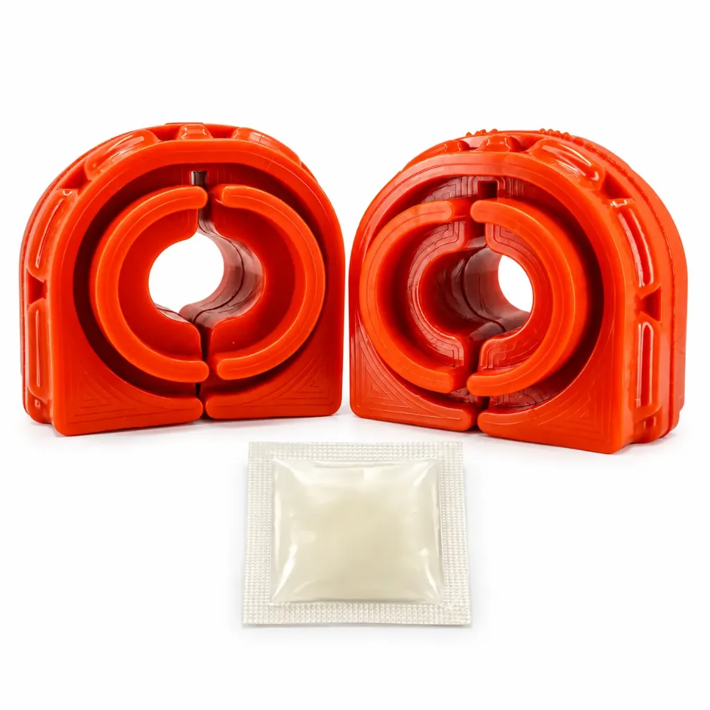 KIT 2 GOMAS BARRA ESTAB VW BEETLE, JETTA A7 TRASERA