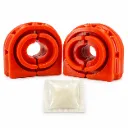 KIT 2 GOMAS BARRA ESTAB VW BEETLE, JETTA A7 TRASERA