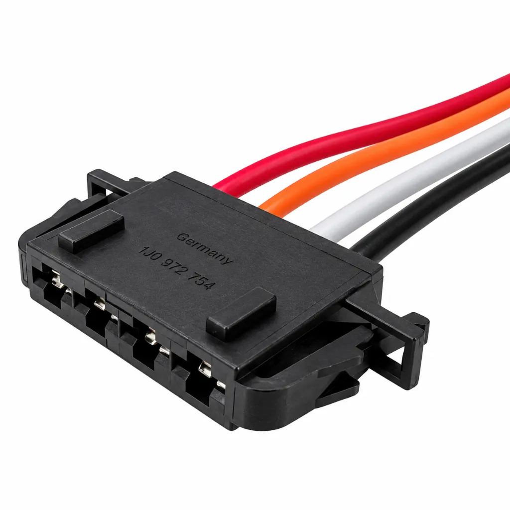 Arnés Conector Resistencia Ventilador VW Jetta Golf 4 Pines