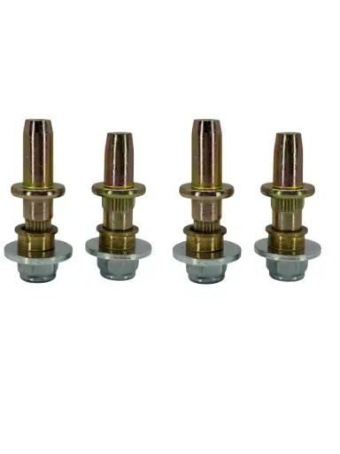 [100-PPSSJ (4)] Kit 4 Pernos de Bisagra de Puerta Superior e Inferior – Chevrolet Silverado / GMC Sierra