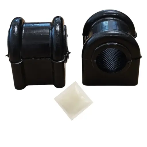 [965-BALIBERTYN] Kit 2 Gomas de Barra Estabilizadora Delantera Jeep Liberty (2002-2012), Dodge Nitro (2007-2011) Poliuretano