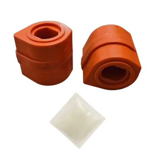 [965-ZBPEUG206] Kit 2 Gomas Barra Estabilizadora Delantera Peugeot 206, 207 (1999-2009)